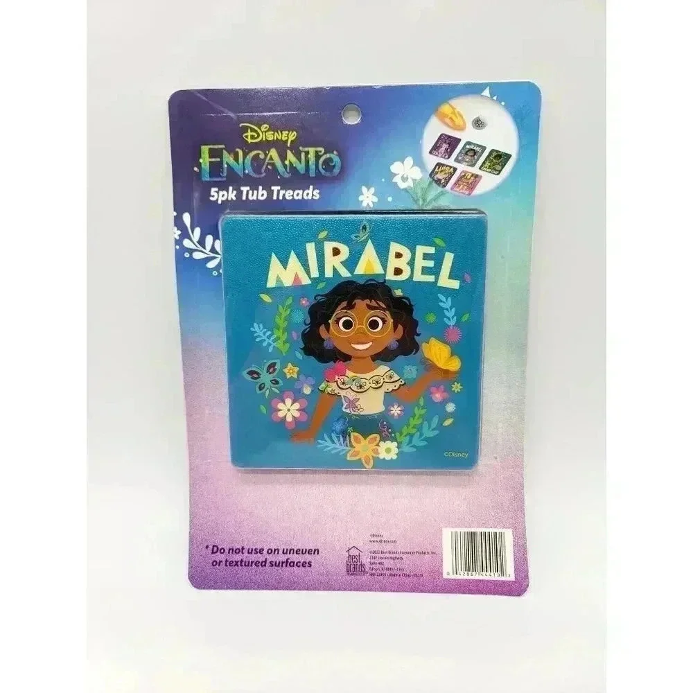 Disney Encanto 5pk Tub Treads Complete Set New Ships Fast